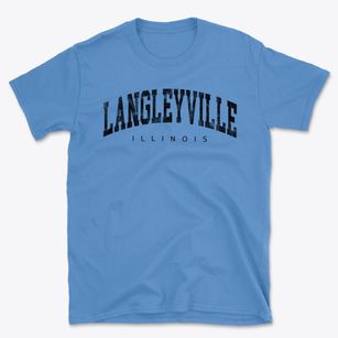 Langleyville Illinois Urban Vibe Basic T-Shirt