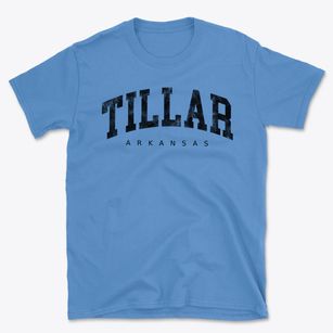 Tillar Arkansas Urban Vibe Basic T-Shirt