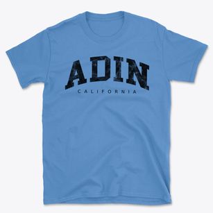 Adin California Urban Vibe Basic T-Shirt