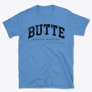 Butte North Dakota Urban Vibe Basic T-Shirt