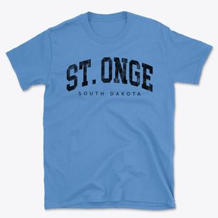 St. Onge South Dakota Urban Vibe Basic T-Shirt