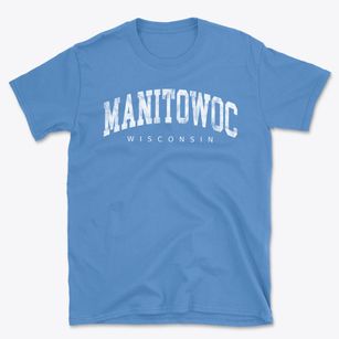 Manitowoc Wisconsin Urban Vibe Basic T-Shirt