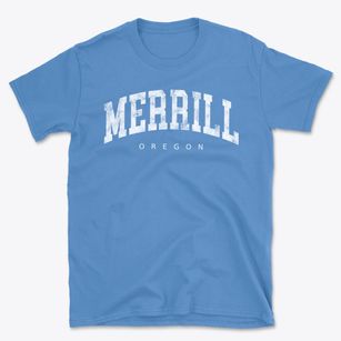Merrill Oregon Urban Vibe Basic T-Shirt