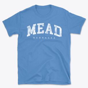 Mead Nebraska Urban Vibe Basic T-Shirt