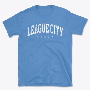 League City Texas Urban Vibe Basic T-Shirt