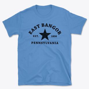 East Bangor Pennsylvania Star Basic T-Shirt