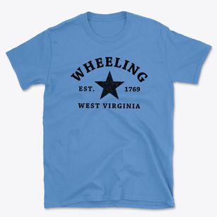 Wheeling West Virginia Star Basic T-Shirt
