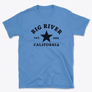 Big River California Star Basic T-Shirt