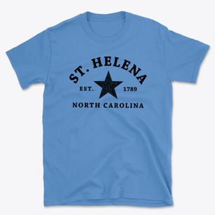 St. Helena North Carolina Star Basic T-Shirt