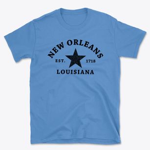 New Orleans Louisiana Star Basic T-Shirt