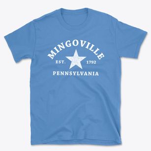 Mingoville Pennsylvania Star Basic T-Shirt