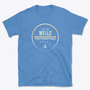 Wells Texas Color Fade Basic T-Shirt