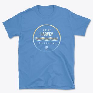 Harvey Louisiana Color Fade Basic T-Shirt