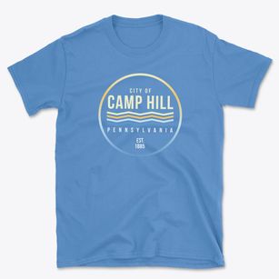 Camp Hill Pennsylvania Color Fade Basic T-Shirt