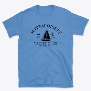 Mattapoisett Massachusetts Yacht Club Basic T-Shirt