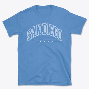 San Diego Texas Inline Basic T-Shirt