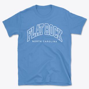 Flat Rock North Carolina Inline Basic T-Shirt