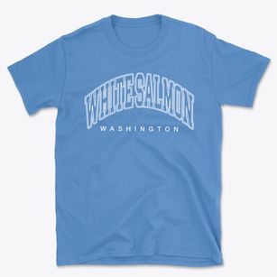 White Salmon Washington Inline Basic T-Shirt