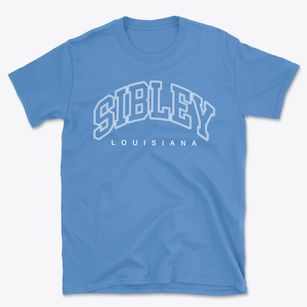 Sibley Louisiana Inline Basic T-Shirt