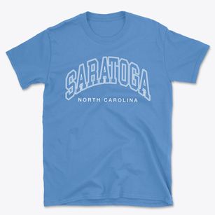 Saratoga North Carolina Inline Basic T-Shirt