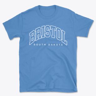 Bristol South Dakota Inline Basic T-Shirt
