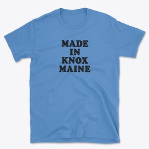 Knox Maine Classic 70s Basic T-Shirt