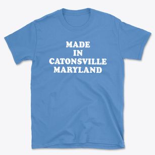 Catonsville Maryland Classic 70s Basic T-Shirt