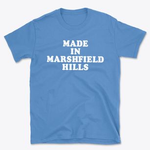Marshfield Hills Massachusetts Classic 70s Basic T-Shirt