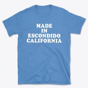 Escondido California Classic 70s Basic T-Shirt