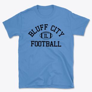 Bluff City Illinois Football Basic T-Shirt