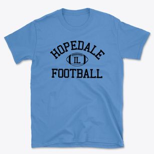 Hopedale Illinois Football Basic T-Shirt