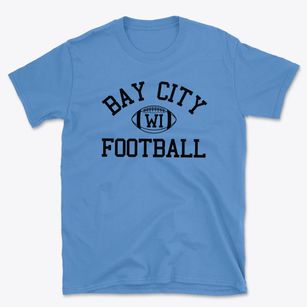 Bay City Wisconsin Football Basic T-Shirt