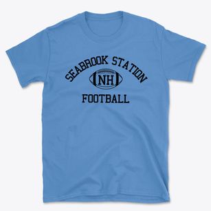 Seabrook Station New Hampshire Football Basic T-Shirt