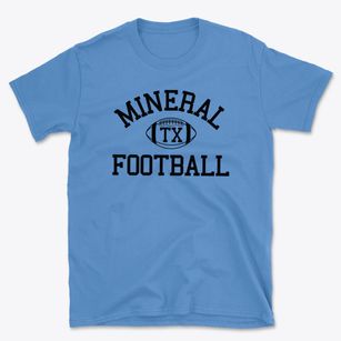 Mineral Texas Football Basic T-Shirt