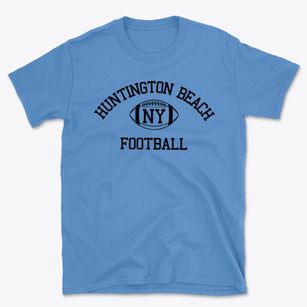 Huntington Beach New York Football Basic T-Shirt