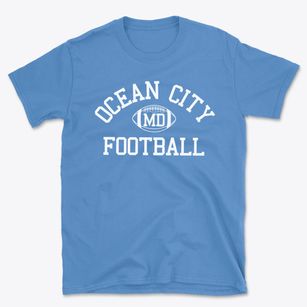 Ocean City Maryland Football Basic T-Shirt