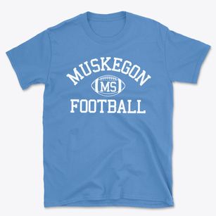 Muskegon Mississippi Football Basic T-Shirt