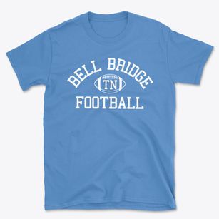 Bell Bridge Tennessee Football Basic T-Shirt