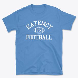 Katemcy Texas Football Basic T-Shirt
