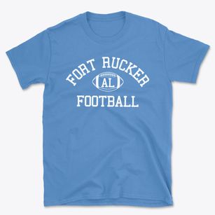 Fort Rucker Alabama Football Basic T-Shirt
