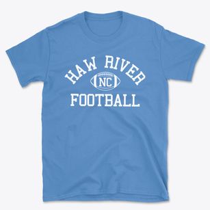 Haw River North Carolina Football Basic T-Shirt