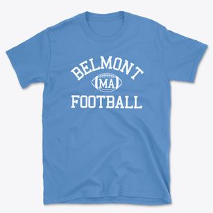 Belmont Massachusetts Football Basic T-Shirt
