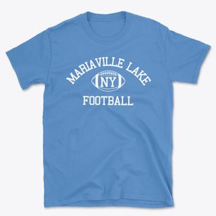 Mariaville Lake New York Football Basic T-Shirt
