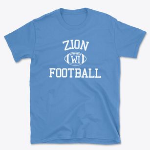 Zion Wisconsin Football Basic T-Shirt
