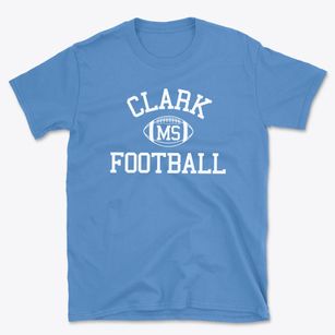 Clark Mississippi Football Basic T-Shirt