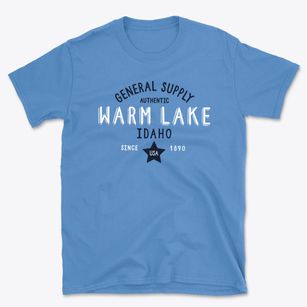 Warm Lake Idaho General Supply Basic T-Shirt