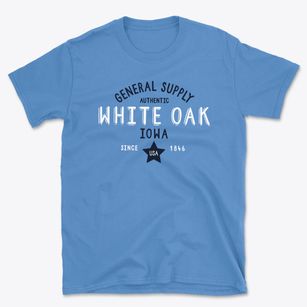 White Oak Iowa General Supply Basic T-Shirt