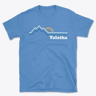 Talatha South Carolina Mountain View Basic T-Shirt