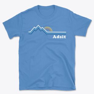 Adsit Virginia Mountain View Basic T-Shirt