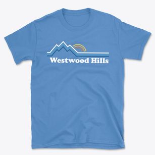 Westwood Hills Tennessee Mountain View Basic T-Shirt